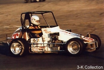 1985 USAC Midget Champion in Stan Lee's #66 VW powered racer at the Speedrome