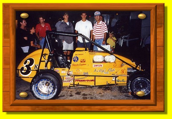 Brice, Sean, Chad & Tom at the Speedrome in 1993